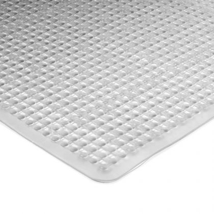 Perleťová koupelnová protiskluzová vanová sprchová rohož - 75 x 35 cm