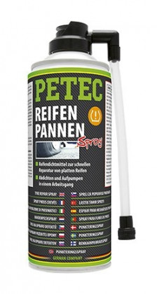 PETEC 70580 Přípravek pro utěsnění a nahuštění pneumatiky