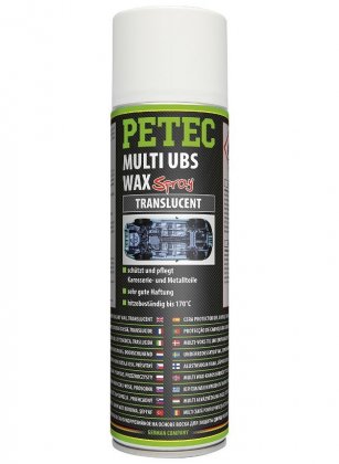 PETEC 73450 Parafinový UBS vosk na ochranu karosérií