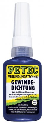 PETEC 97215 Hmota pro utěsnění závitových spojů 15 g lahvička