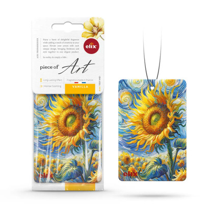 Piece of Art - Osvěžovač vzduchu z celulózového závěsu Vanilla