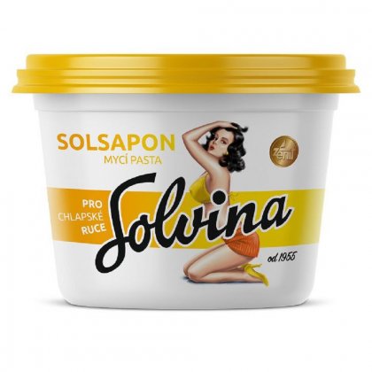 Pilinová mycí pasta na ruce Solvina solsapon, 500g