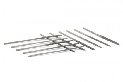 Pilníky na kov jehlové HOBBY, sada 12ks