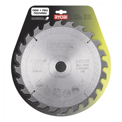 Pilový kotouč Ryobi SB254T24A1 pro pokosové pily, 254mm, 24z