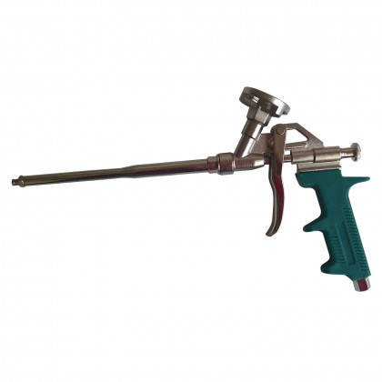 Pistole celokovová na PU pěny s kovovou regulací | 340 mm