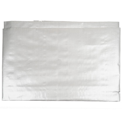 Plachta Procraft ST6x8 200g/m2 nepromokavá s oky 6x8 m stříbrná | ST6x8