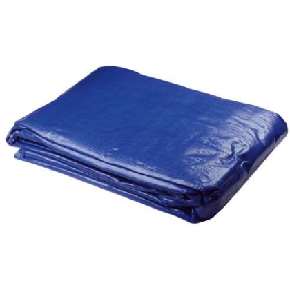 Plachta zakrývací PROFI, 4 x 5 m, 140 g/m², modro - stříbrná, ENPRO