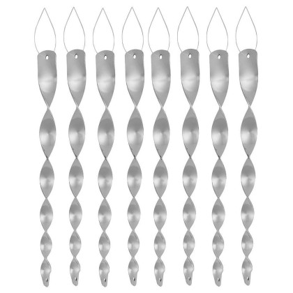 Plašič ptáků Spirála, reflexní, 29cm, 8ks