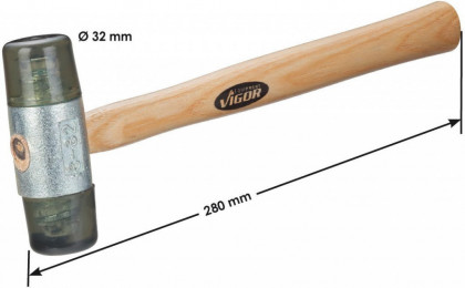 Plastová palice VIGOR V1212