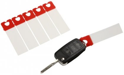 Plastové visačky na klíče s úchytkou Easy-Clip-System 9219-00146