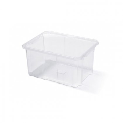 Plastový box úložný CARGOBOX transparentní 400x300x200