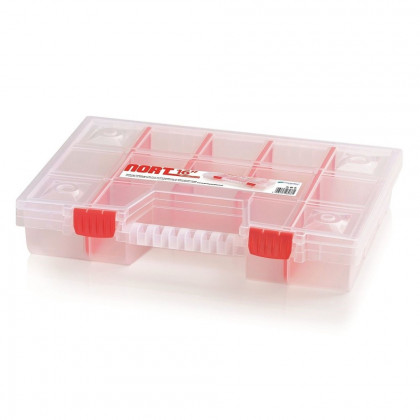 Plastový organizér 14 přihrádek NORT 390x290x65 mm, přepážky