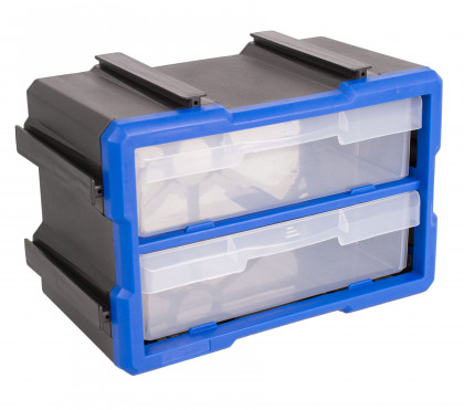 Plastový organizér, 2 boxy - MW1802