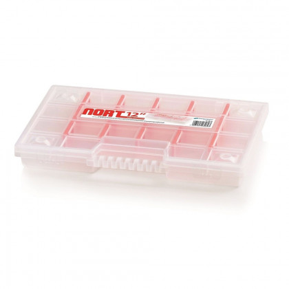 Plastový organizér 22 přihrádek NORT 290x195x35 mm, přepážky