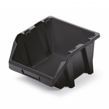 Plastový úložný box BINEER SHORT 144x118x84 černý