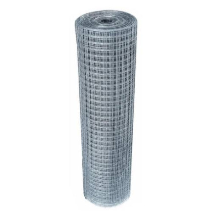 Pletivo čtverec, Zn., oko 6 mm, Ø 0,65 mm, 1 m x 25 m