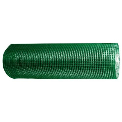 Pletivo GARDEN PVC 1000/12x12/1,2 mm, zelené, čtverec, bal. 25 m