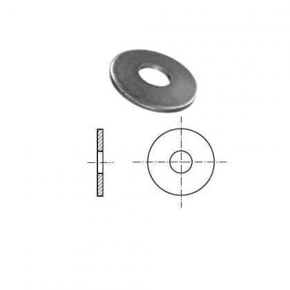 Podl.pod nýty 100HV 3,2x9x0,8