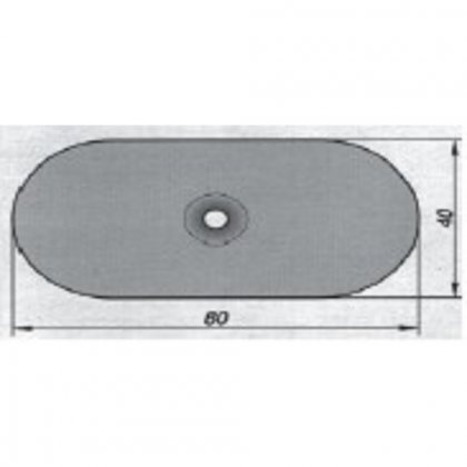 PODLOŽKA IZOLAČNÍ PIP 40/80 A (plechová)