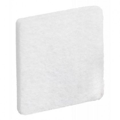 Podložky filcové 25 x 25 mm, samolepící, bílé, 32 ks