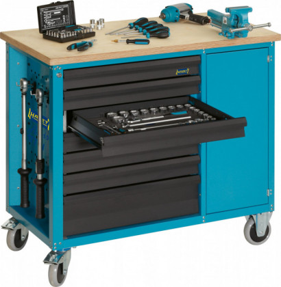 Pojízdný dílenský stůl 177W-7 - HA155644