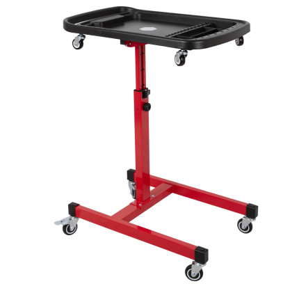 Pojízdný odkládací stolek, výškově stavitelný 775 - 1200 mm