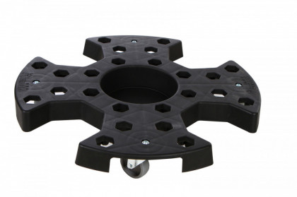 Pojízdný stojan na pneumatiky (plošina), 64x64x11 cm - TC0509