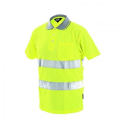 Polokošile DOVER, výstražná, pánská, žlutá, vel. 2XL