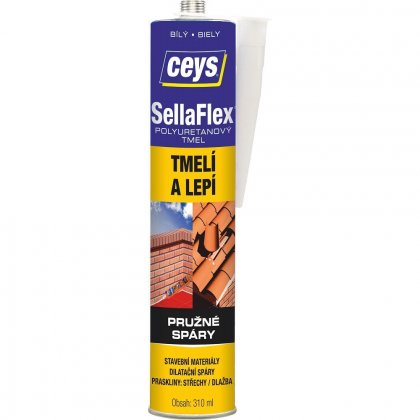 Polyuretanový tmel CEYS SellaFlex bílý 310ml