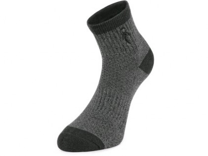 Ponožky CXS PACK II, tmavě šedé, 3 páry, vel. 43-45