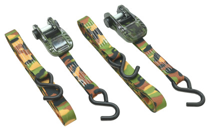 Popruh s ráčnou a háky 2ks 500daN 25mm x 5m KAMU