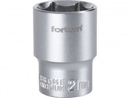 POŠK. OBAL hlavice nástrčná 1/2", 21mm, L 38mm