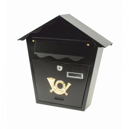 Poštovní schránka Romantic hnědá 360x355x100mm