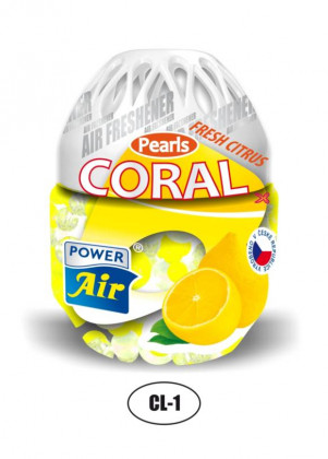 POWER Air - domácí osvěžovač CORAL PEARLS Fresh Citrus - 150ml