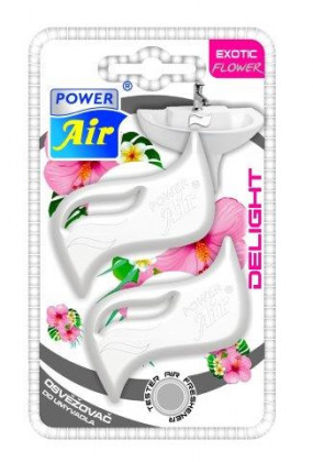 POWER Air - osvěžovač do umyvadla DELIGHT Exotic Flower - 2x 9…
