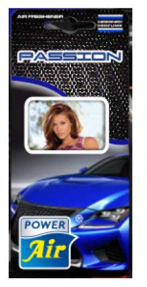 POWER Air - papírový osvěžovač vzduchu PASSION GIRL Designer…