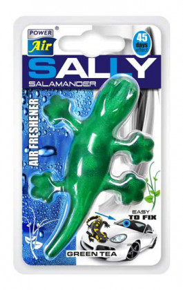 POWER Air - plastový osvěžovač vzduchu SALAMANDER SALLY Green…