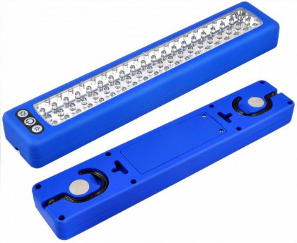 Pracovní magnetická svítilna Smart z tvrzeného plastu 60 LED - S110