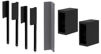 Přídavné komponenty pro rohovou skříňku PROFI, 5 ks - TGZP13