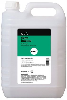 Přípravek na čištění rukou Rath´s clean intense 5 l