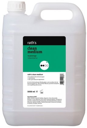 Přípravek na čištění rukou Rath´s clean medium 5 l