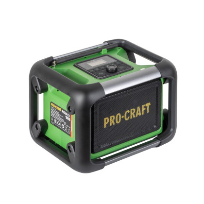 PROCRAFT PJS20 Aku rádio DAB+, FM, Bluetooth 5.3, 80W (bez baterie a nabíječky)