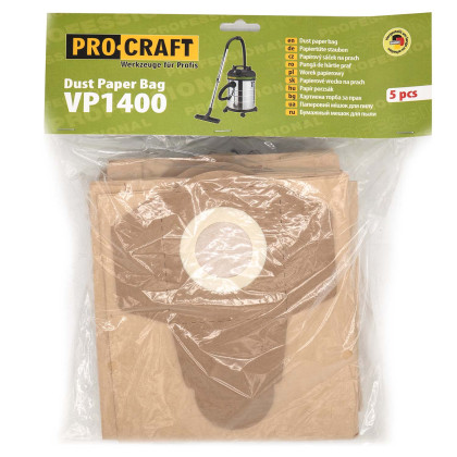 PROCRAFT SpVP1400 Saček papirovy pro průmyslový vysavač VP1400