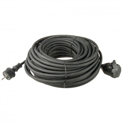 Prodlužovací kabel | gumový, 1 zásuvka, 230 V / 10 m (1,5 mm²)
