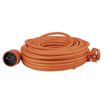 Prodlužovací kabel oranžový spojka 25m