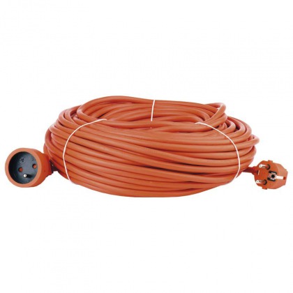 Prodlužovací kabel oranžový spojka 40m