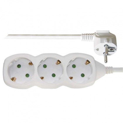 Prodlužovací kabel SCHUKO 3 zásuvky 5 m 1,5mm