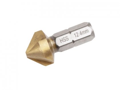 PROMO Záhlubník HSS-TIN 12,4mm / 25mm 90°