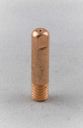 Průvlak pro hořáky, závit M6 - 0,8 mm, 6x25 mm, Cu