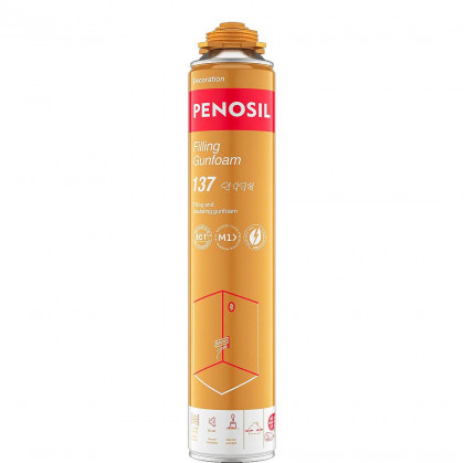 PU pěna PENOSIL Filling celoroční 750ml Gunfoam 137 - nízkoexpanzní /PE-1001/